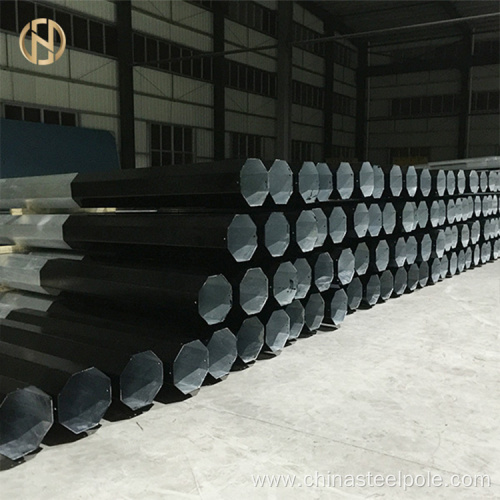 High Voltage Power Transmission Steel Electric Pole